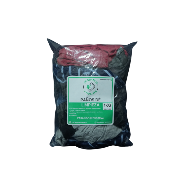 Bolsa de paño franela