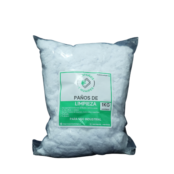 Huaipe de Algodon blanco